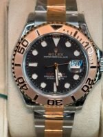 Yacht-Master 40 | Two Tone Rose Black Dial (VSF Factory)