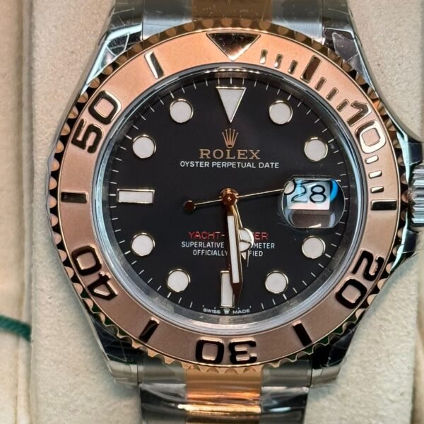 Yacht-Master 40 | Two Tone Rose Black Dial (VSF Factory)